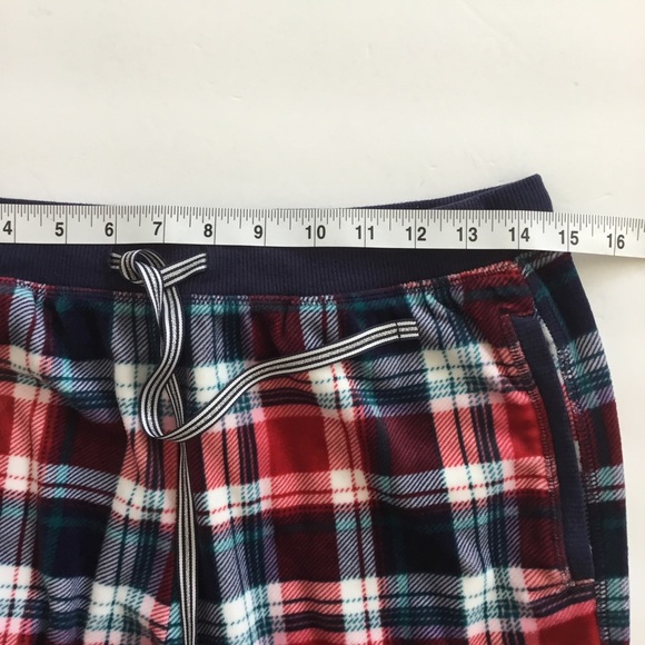 Nautica Women’s 2 Piece Fleece Pajama’s Plaid Size S - Picture 10 of 12